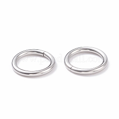 Non-Tarnish 304 Stainless Steel Closed Jump Rings&nbsp;X-STAS-F174-16P