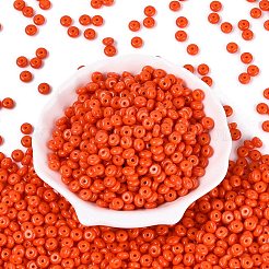 Opaque Colours Glass Seed Beads&nbsp;SEED-Q042-01A-D04