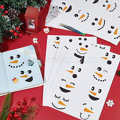PVC Expression Decorative Stickers&nbsp;DIY-WH0683-80C
