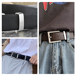 1 Set Zinc Alloy Belt Loop Keepers&nbsp;FIND-AR0002-60P
