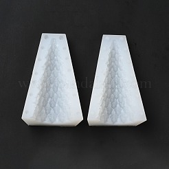 3D Christmas Tree DIY Candle Two Parts Silicone Molds&nbsp;CAND-B002-14