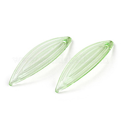 Transparent Acrylic Pendants&nbsp;OACR-O006-02A