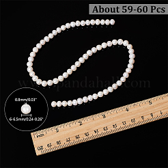 1 Strand Natural Cultured Freshwater Pearl Beads Strands&nbsp;PEAR-NB0002-43
