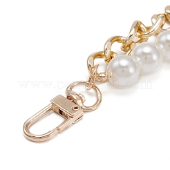 Double-strand Aluminum Chain Bag Handles&nbsp;FIND-WH0111-64LG