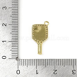 Brass Micro Pave Cubic Zirconia Pendants&nbsp;KK-M322-31G