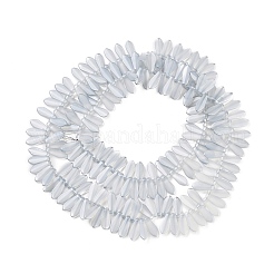 Electroplate Glass Beads Strands&nbsp;EGLA-C005-01A-PL01
