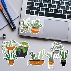 44Pcs 44 Styles Plant Theme Paper Stickers Sets&nbsp;STIC-P004-08