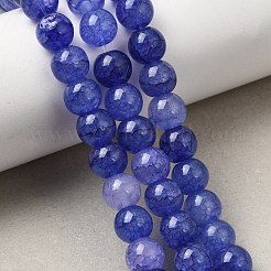 Crackle Glass Beads Strands&nbsp;GLAA-F098-05C-11
