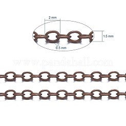 Brass Cable Chains&nbsp;X-CHC-034Y-R-NF