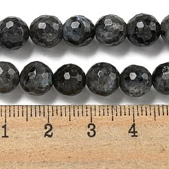 Natural Larvikite Beads Strands&nbsp;G-E571-A09-02