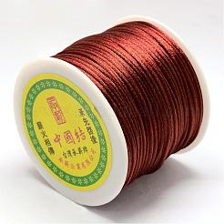 Nylon Satin Rattail Cords&nbsp;NWIR-R025-1.0mm-713