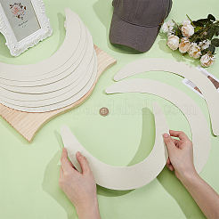 Plastic Hat Brim Board for Peaked Cap&nbsp;DIY-WH0060-83