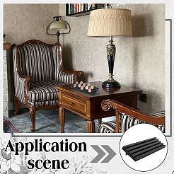 Wood Commemorative Coin Display Holder Stand&nbsp;DIY-WH0622-279A