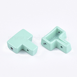 Spray Painted Alloy Multi-Strand Links&nbsp;PALLOY-T068-04-38