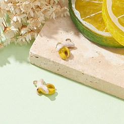 2Pcs Brass Enamel Charms&nbsp;KK-YW0001-72