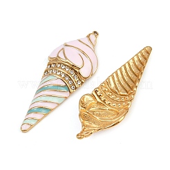 304 Stainless Steel Enamel Pendants&nbsp;STAS-I352-11G-01