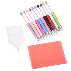 10Pcs 10 Colors ABS Plastic Nail Art Rhinestones Pickers Beadable Pens&nbsp;DIY-TA0014-97