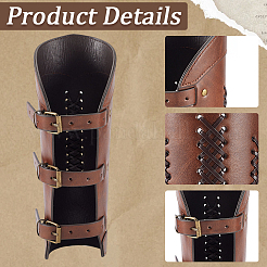 Adjustable Imitation Leather Cord Bracelet&nbsp;AJEW-WH0010-55B