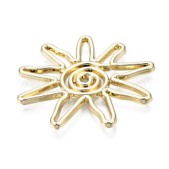 Rack Plating Alloy Pendants&nbsp;PALLOY-T077-75LG-RS