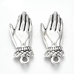 Tibetan Style Alloy Pendants&nbsp;X-TIBE-S323-037AS-RS