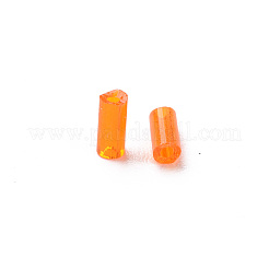 Transparent Glass Bugle Beads&nbsp;SEED-N005-001-C11