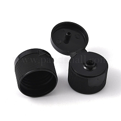 PP Plastic Flip Top Lids for Refillable Squeeze Bottle&nbsp;CON-WH0088-22C