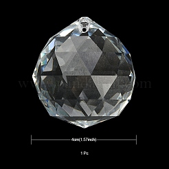 Transparent K9 Glass Pendants&nbsp;GLAA-YW0001-101