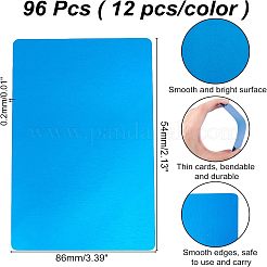 Aluminium Blank Name Cards&nbsp;DIY-NB0003-04
