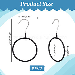 Iron Scarves Rack&nbsp;AJEW-WH0016-60B