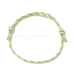 6Pcs 6 Colors Adjustable Polyester & Spandex Cord Bracelets for Men Women&nbsp;BJEW-JB12092