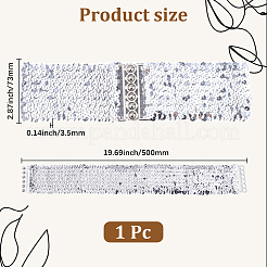 Sparkle Sequins Wide Elastic Dress Belts&nbsp;AJEW-WH20128-026P-03