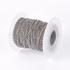 Tarnish Resistant 304 Stainless Steel Cable Chain&nbsp;STAS-I107-14P