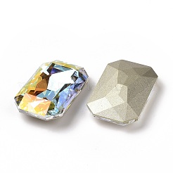 Light AB Style Glass Rhinestone Cabochons&nbsp;RGLA-J018-E-001LA