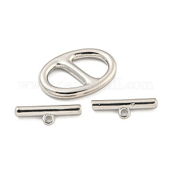 Brass Toggle Clasps&nbsp;KK-A223-03P