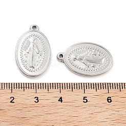 Non-Tarnish 304 Stainless Steel Pendants&nbsp;STAS-P364-11P