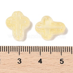 Transparent Spray Paint Glass Beads&nbsp;GLAA-Z011-04