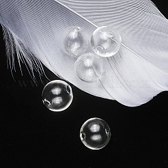 Handmade Two Holes Blown Glass Globe Beads&nbsp;BLOW-TA0001-01B