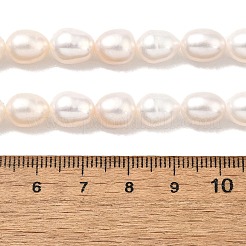 Natural Cultured Freshwater Pearl Beads Strands&nbsp;PEAR-I007-01F-06A
