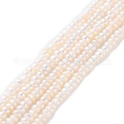 Natural Cultured Freshwater Pearl Beads Strands&nbsp;PEAR-I007-02H-01