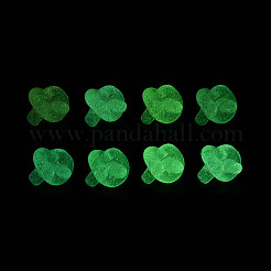 Luminous Frosted Transparent Acrylic Beads&nbsp;TACR-T029-23M