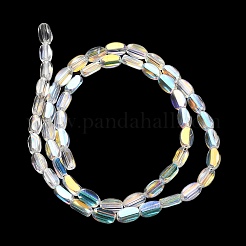 Electroplate Glass Beads Strands&nbsp;EGLA-P064-01A-AB02