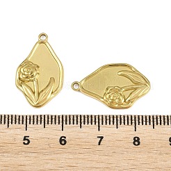 304 Stainless Steel Pendants&nbsp;STAS-L317-43G