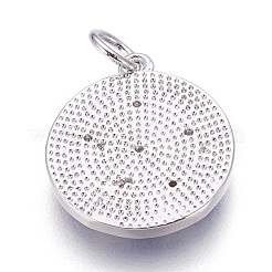 Brass Enamel Pendants&nbsp;KK-O113-08A-P