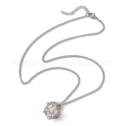 304 Stainless Steel Macrame Pouch Empty Stone Holder&nbsp;NJEW-JN04415-02