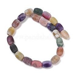Natural Weathered Agate Beads Strands&nbsp;G-NH0047-B07-02