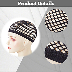 3Pcs Nylon Elastic Wig Caps&nbsp;DIY-DC0004-13