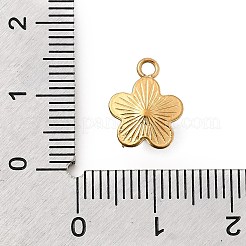 304 Stainless Steel & ABS Plastic Pearl Charms&nbsp;STAS-G369-15G