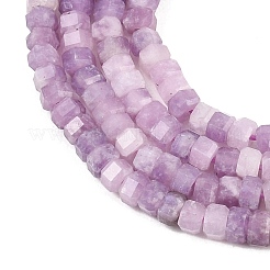Natural Lepidolite/Purple Mica Stone Beads Strands&nbsp;G-G345-C18-2x4mm