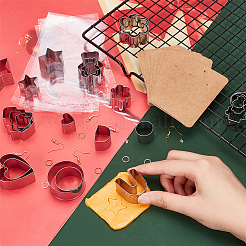 DIY Christmas Earring Making Finding Kit&nbsp;DIY-WH0387-96