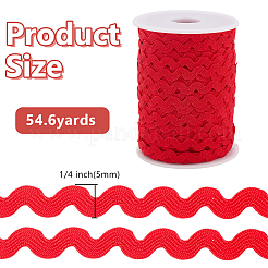 50M Polyester Wave Ribbon&nbsp;OCOR-AR0001-93